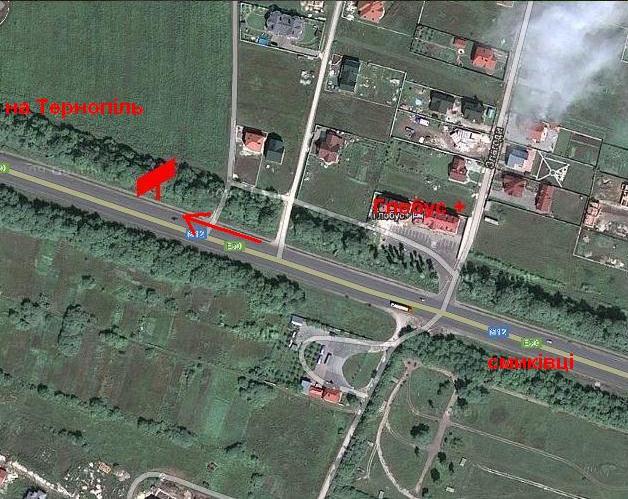 Билборд/Щит, Трассы, Хмельницька траса 16 А (в місто) - Смиківці