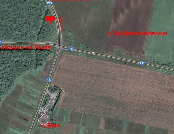 Билборд/Щит, Трассы, Тернопіль - Броди Б (з міста)