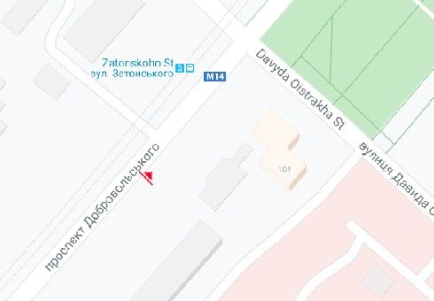Билборд/Щит, Одесса, Добровольського просп., 102