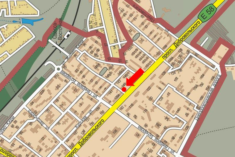 Билборд/Щит, Одесса, Добровольського пр., 145, біля ресторану "McDonald''s", в центр