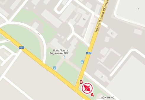 Білборд/Щит, Суми, Білопільський Шлях вул., 26 - Чернігівська вул.