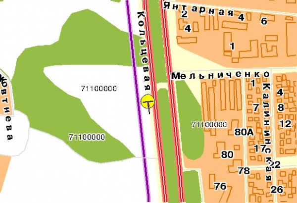 Білборд/Щит, Київ, вул. В. Кільцева / ТЦ "Форум", маг. "Новус" (верхня)