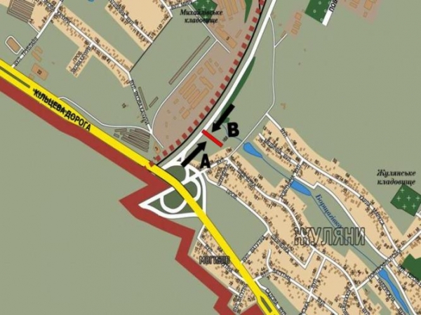 Білборд/Щит, Київ, просп. Повітрофлотський/ а-т Жуляни в напр. Севастопольської пл.