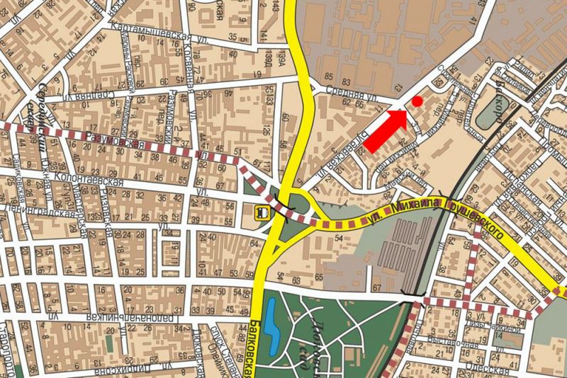 Билборд/Щит, Одесса, Бугаївська вул., 48, верхня, в бік супермаркету "Ідеал"