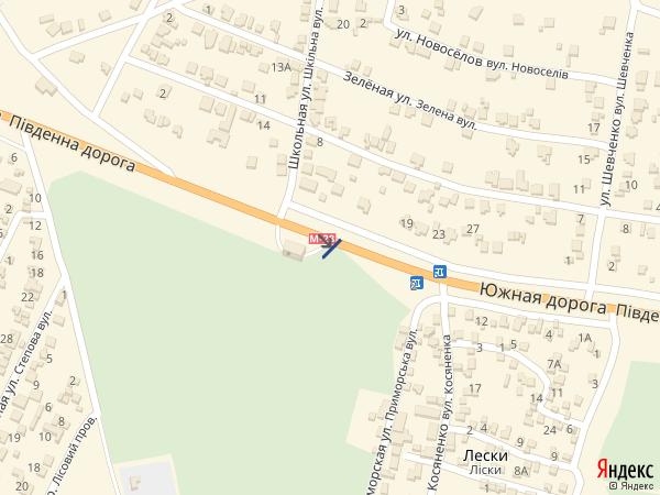 Білборд/Щит, Траси, Одеса-Южний 15+700 А