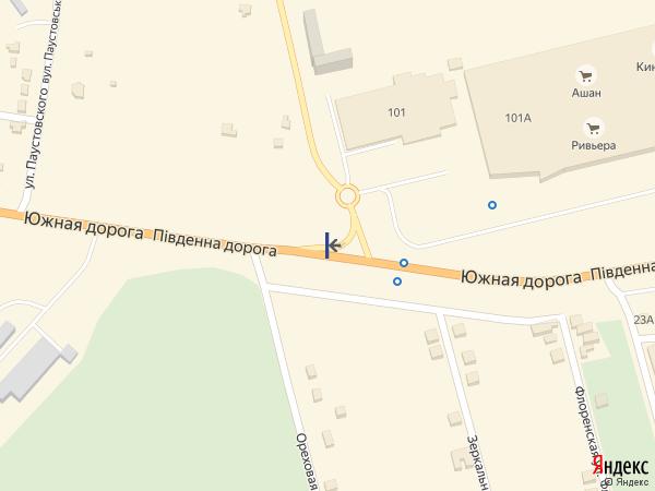Білборд/Щит, Траси, Одеса-Южний 17+300 А