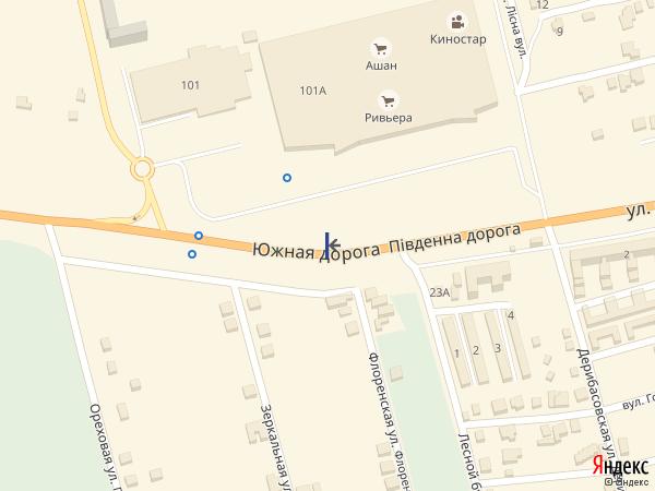 Білборд/Щит, Траси, Одеса-Южний 17+700 А
