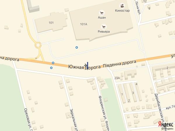 Білборд/Щит, Траси, Одеса-Южний 17+700 Б