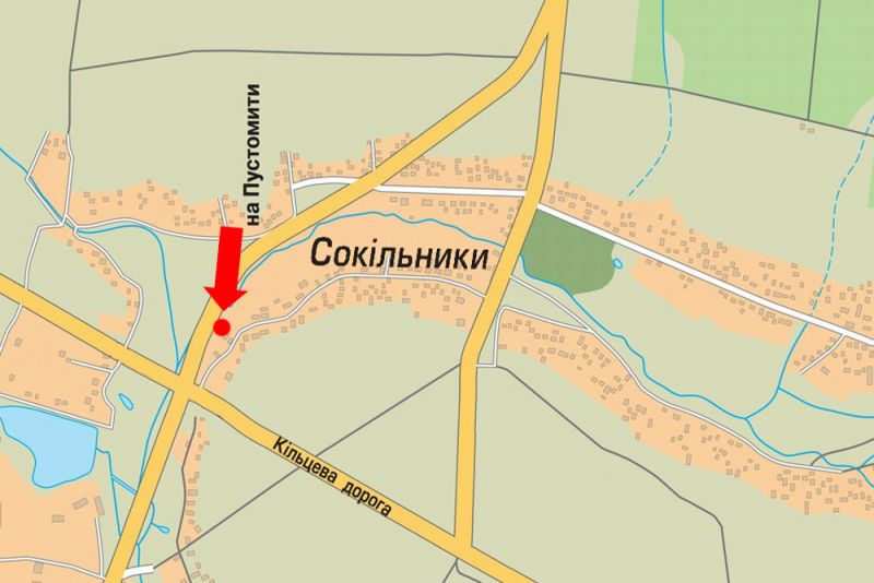 Билборд/Щит, Львов, Кульпарківська вул. / Шептицького вул., Сокільники, в бік Кільцевої дороги
