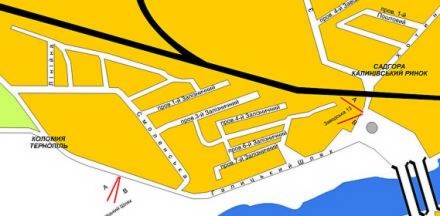 Билборд/Щит, Черновцы, перехрестя вул.Комарова-вул.Героїв Майдану