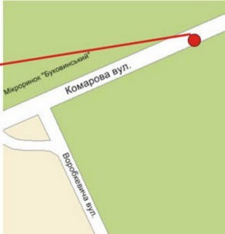 Билборд/Щит, Черновцы, вул.Комарова, 11