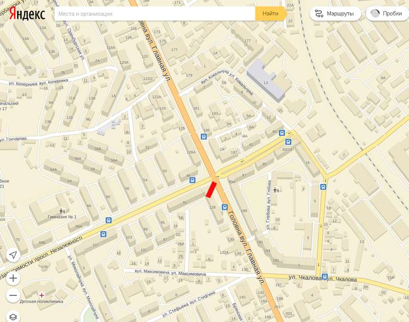 Билборд/Щит, Черновцы, Головна, 128 - просп. Незалежності
