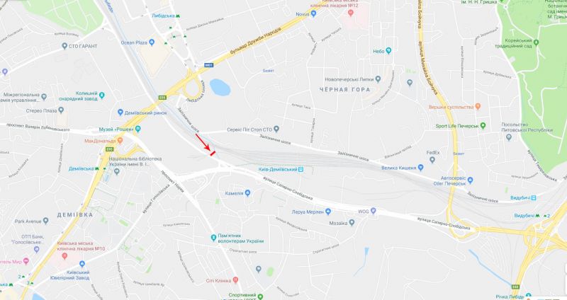 Білборд/Щит, Київ, Грінченка М. вул., 16-й від Протасового Яру, зліва, рух в напрямку Саперно-Слобідська вул.