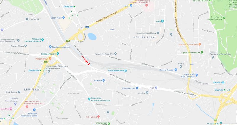 Билборд/Щит, Киев, Грінченка М. вул., 16-й від Протасового Яру, зліва, рух в напрямку Саперно-Слобідська вул.