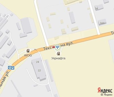 Білборд/Щит, Тернопіль, Текстильна вул., 23, (АЗС "Укрнафта", "WOG"), з центру