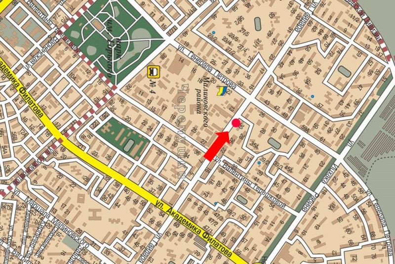 Билборд/Щит, Одесса, Гайдара вул., 30 / Петрова вул., біля супермаркету "Єва", в бік Інглезі вул. (кол. 25-ї Чапаївської дивізії вул.)