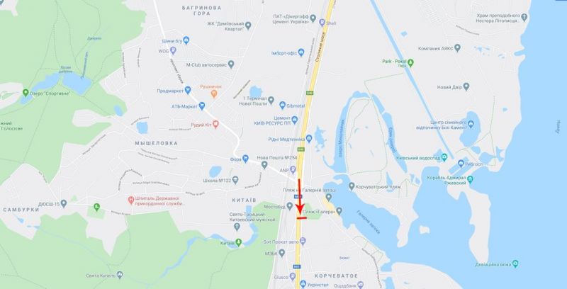 Суперсайт/Мегаборд, Киев, Столичне шосе 300 м від Науки пр-т (навпроти), в напрямку Кончі-Заспи
