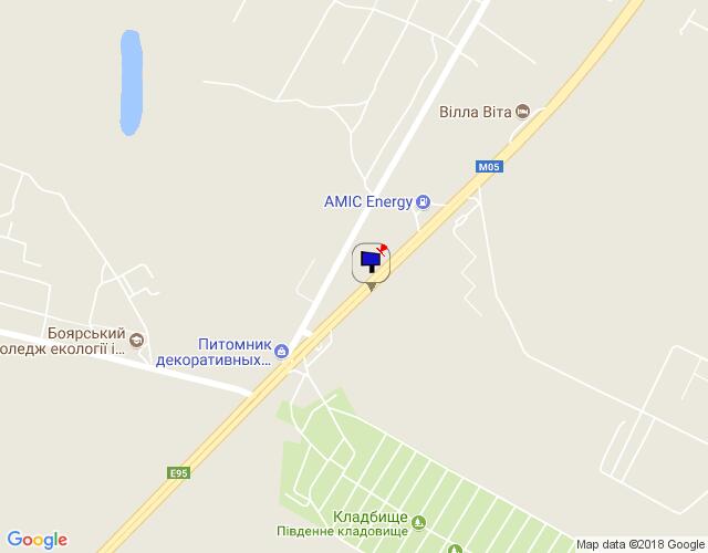 Билборд/Щит, Трассы, с. Віта-Поштова, траса М-05 Київ-Одеса, км 21+610 ліво, через 450м після магазину Сільпо, заїзд на АЗС Shell, через 170м після АЗС БРСМ, за 430м до повороту на Боярку