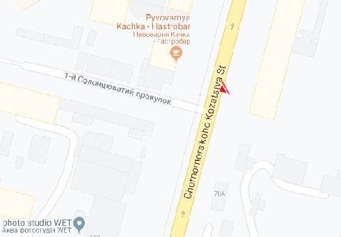 Билборд/Щит, Одесса, Чорноморського Козацтва вул., 72