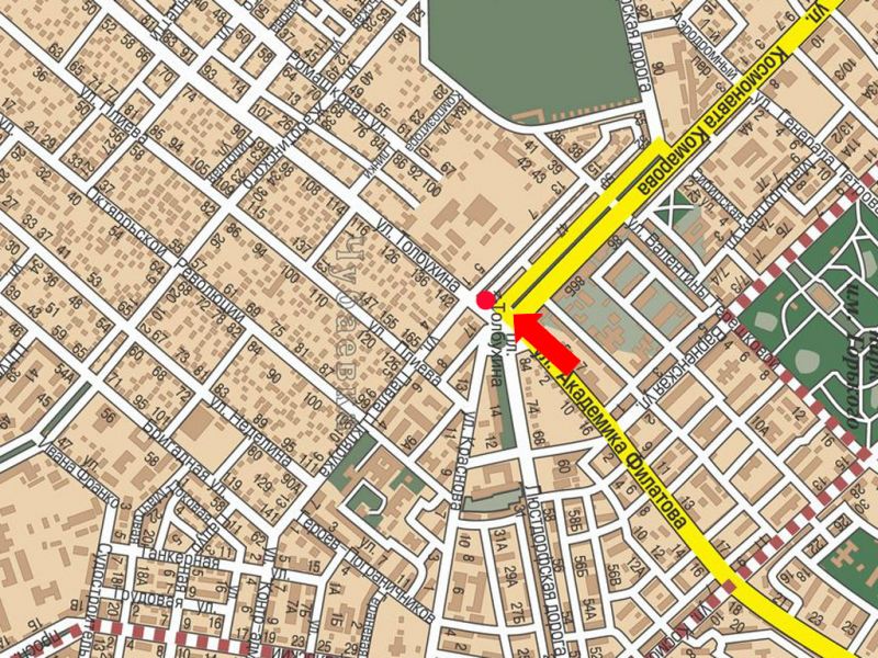 Билборд/Щит, Одесса, Толбухіна вул. / Люстдорфська дорога, 27/44, біля супермаркету "Мегадом"