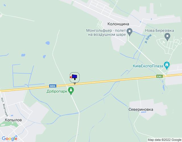 Билборд/Щит, Трассы, Траса М-06 "Київ-Чоп" (Житомир), км 42+900 ліво, через 350м після повороту на Мотижин // в Київ