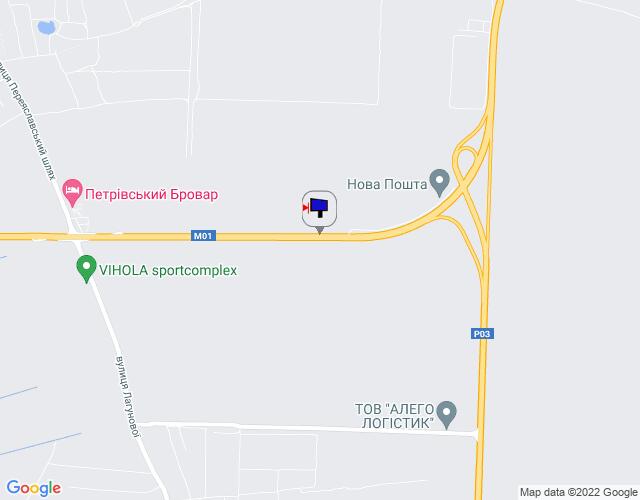 Білборд/Щит, Траси, Траса М-01 "Київ-Чернігів-Нові Яриловичі", км 24+600 ліво, об'їзд м. Бровари, через 1.4км після перетину вул. Переяславський Шлях та вул. Лагунової, ресторану "Петрівський Бровар" та АЗС ОККО, за 900м до повороту на трасу Р-03 (Північно-Східний об'їзд м.