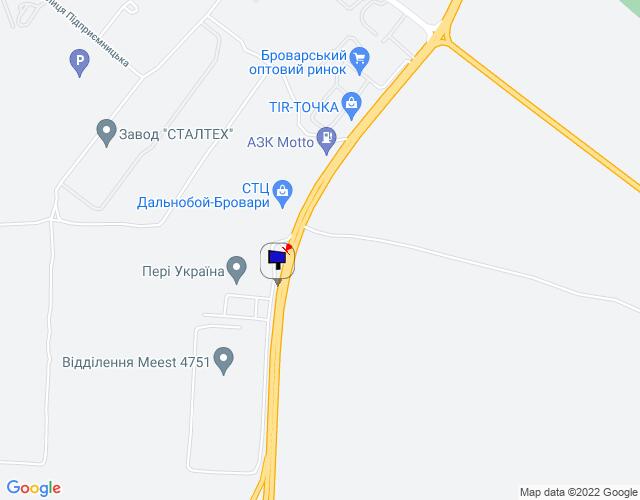 Билборд/Щит, Бровары, м. Бровари, траса М-01 "Київ-Чернігів-Нові Яриловичі", км 26+850 ліво, об'їзд м. Бровари, за 850м до розв'язки з трасою Р-03 (Північно-Східний об'їзд м. Київ), через 400м після АЗС Motto, через 900м після перехрестя з вул. Сергія Москаленка та автошляхом