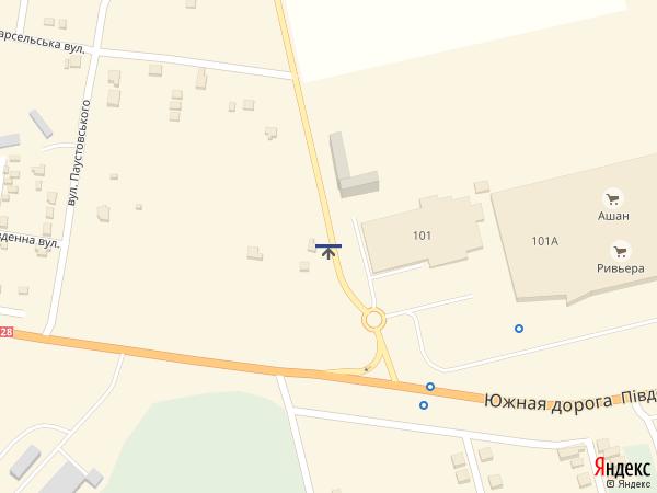 Билборд/Щит, Одесса, Заболотного 16 Б (трц Ривьера)