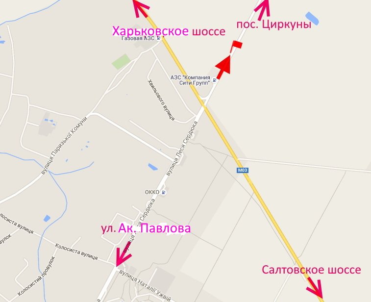 Білборд/Щит, Харків, вул. Леся Сердюка -Кільцева дорога-3-із центру