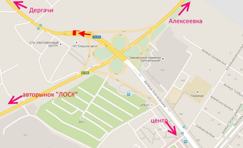Білборд/Щит, Харків, Клочківська -розв'язка з кільцевою -прапорець №4 виїзд з Харкова у бік Дергачів