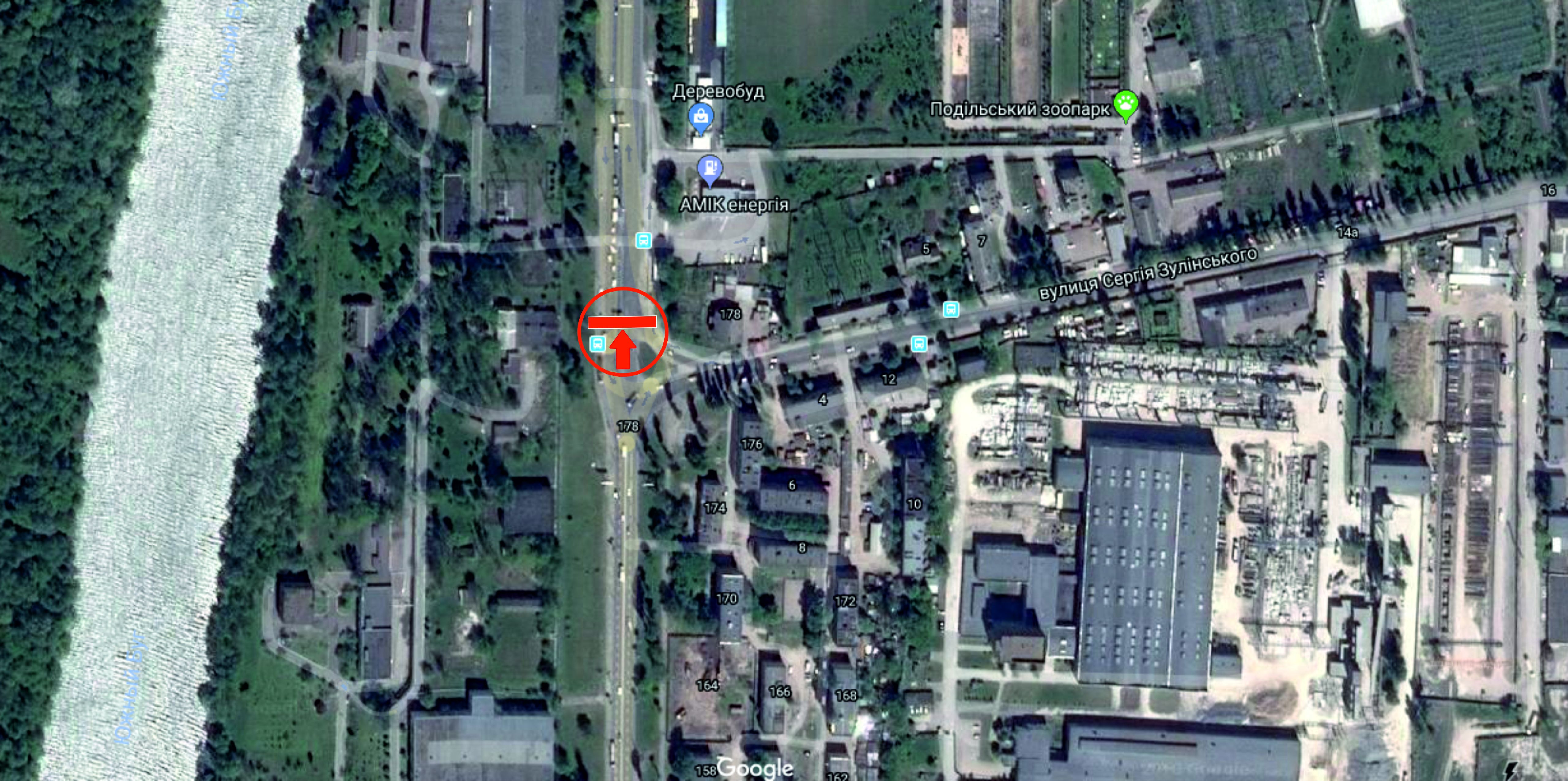 Билборд/Щит, Винница, вул. Київська (Водоканал) розподільник 4 виїзд