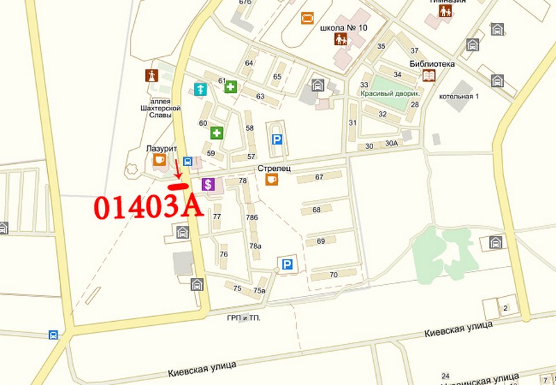 Покровск донецкая область карта