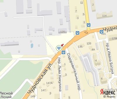 Билборд/Щит, Житомир, Чуднівська вул.,120 (Водоканал, 350 м до ПриватБанку)