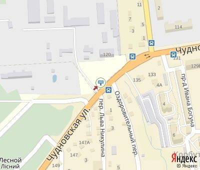 Билборд/Щит, Житомир, Чуднівська вул.,120 (Водоканал, 350 м до ПриватБанку)