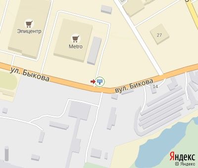 Билборд/Щит, Кривой Рог, Бикова вул., 31, (ТЦ "МЕТРО"), в'їзд на стоянку ТЦ "МЕТРО"
