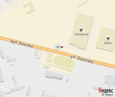 Билборд/Щит, Кривой Рог, Бикова вул., 33, (ТЦ "Епіцентр"), в'їзд на стоянку ТЦ "Епіцентр"