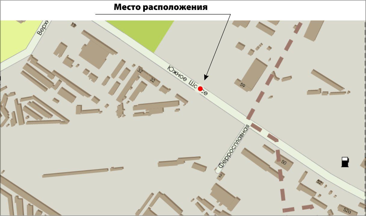 Билборд/Щит, Запорожье, Южное шоссе, 32