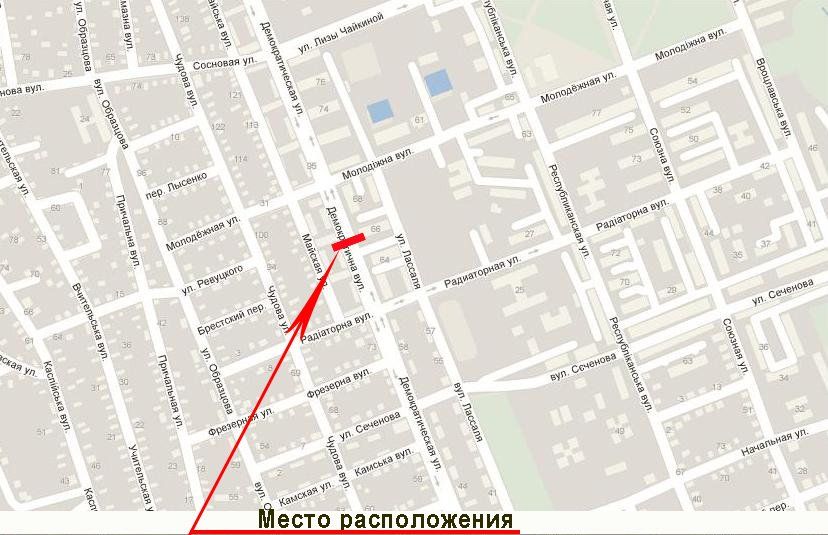 Билборд/Щит, Запорожье, Демократическая,58-Радиаторная