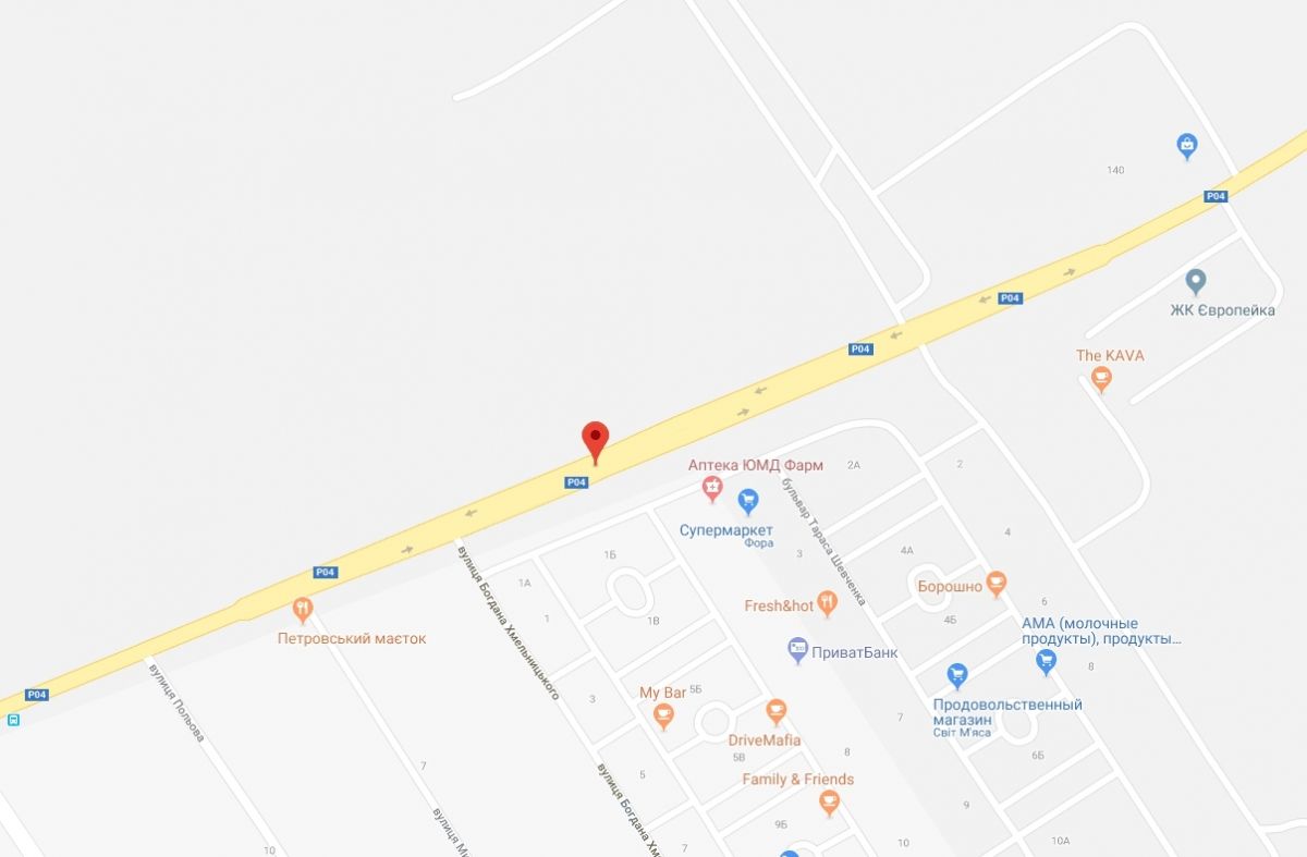 Білборд/Щит, Святопетровське, Святопетрівське, ул.Белогородская, напротив Петровского Квартала