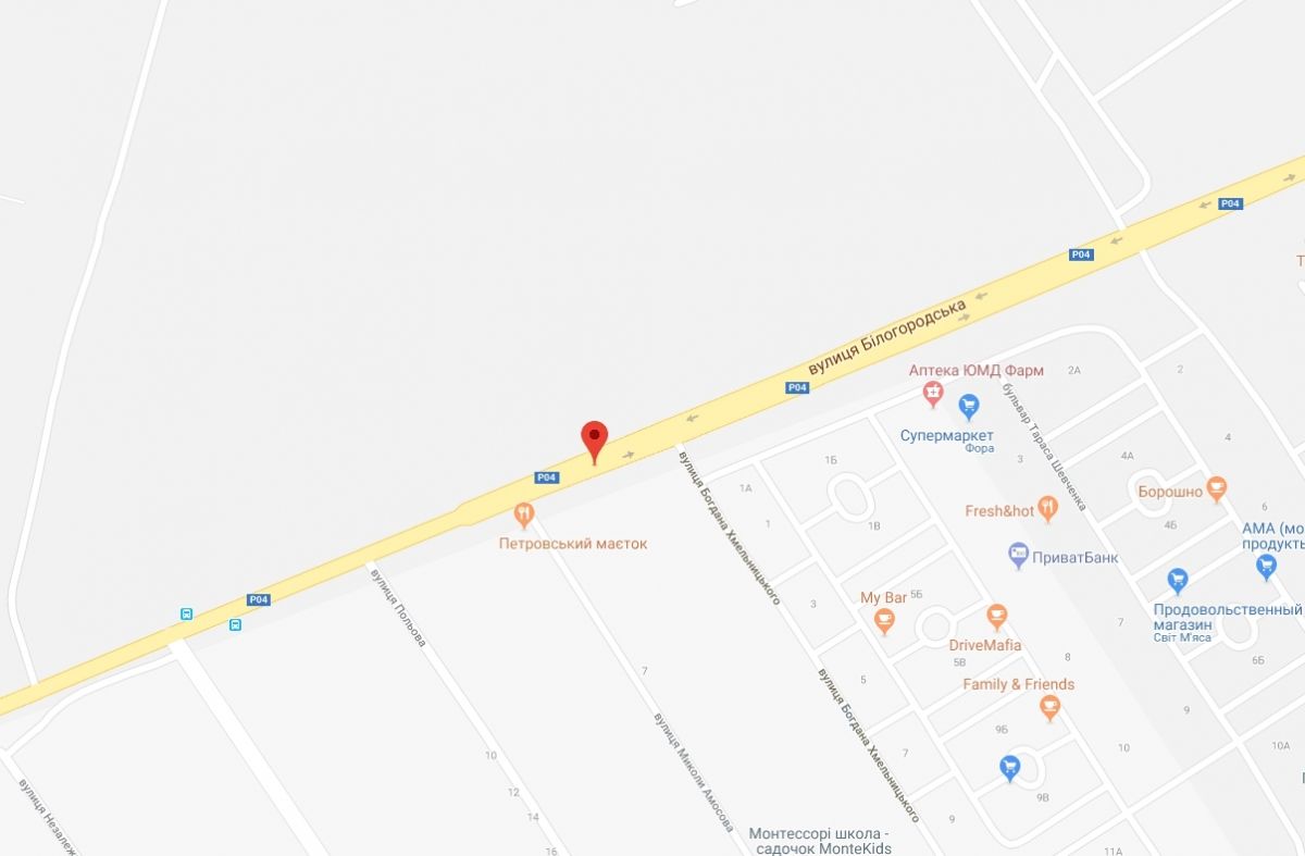 Білборд/Щит, Святопетровське, Святопетрівське, ул.Белогородская, напротив Петровского Квартала