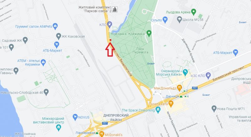 Білборд/Щит, Київ, просп. Георгія Нарбута (Визволителів)