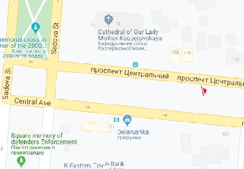 Ситилайт, Николаев, Центральний (Леніна) просп. - Садова вул.