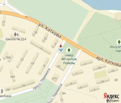 Билборд/Щит, Кривой Рог, Перемоги пр., 34в, мкр. Інгулец, (КТ "Перемога")