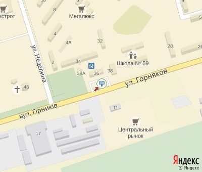 Билборд/Щит, Кривой Рог, Горняків вул., 38, мкр. Інгулец, (Автостиль, піцерия "Челентано", виїзд з автовокзалу)