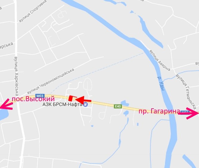 Білборд/Щит, Траси, Сімферопольське шосе-сел. Карачівка-біля АЗС БРСМ-прапорець №2-з центру