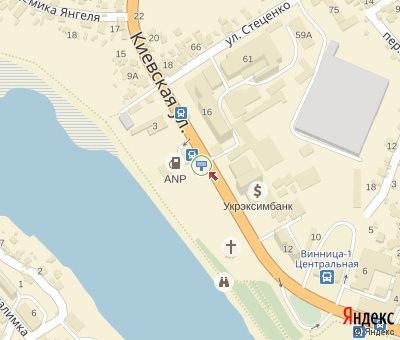 Билборд/Щит, Винница, Київська вул., (Собор ,200 від Ц. Автовокзал) з центру