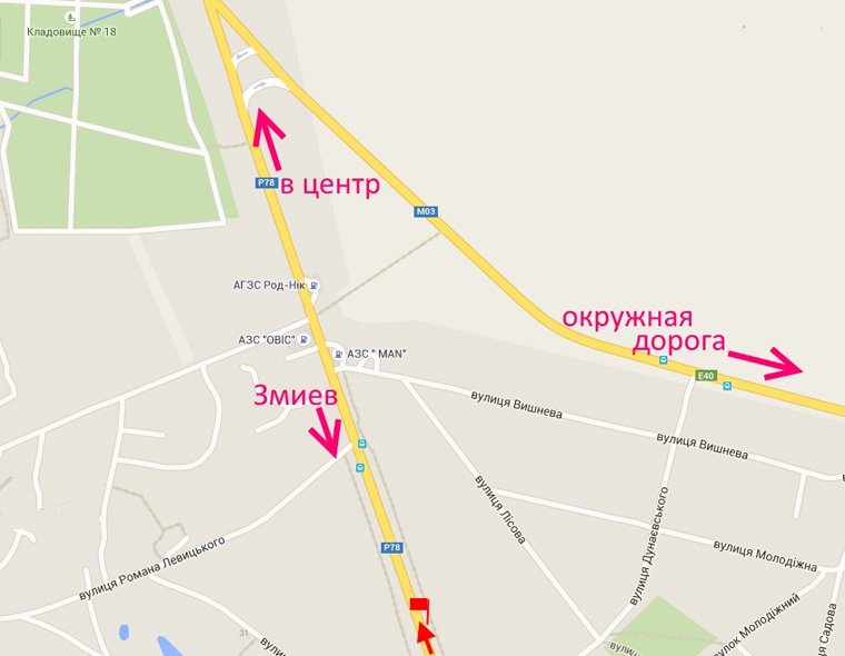 Білборд/Щит, Харків, Пр-т Гагаріна-сел. Безлюдівка-прапорець №1 (в'їзд у місто)