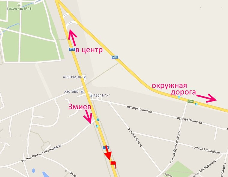 Білборд/Щит, Харків, Пр-т Гагаріна-сел. Безлюдівка-прапорець №1 (виїзд із міста)