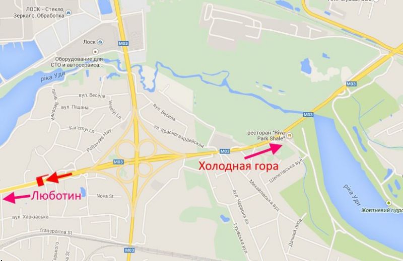 Білборд/Щит, Траси, Полтавський шлях-в'їзд Котовського-прапорець №2, з центру