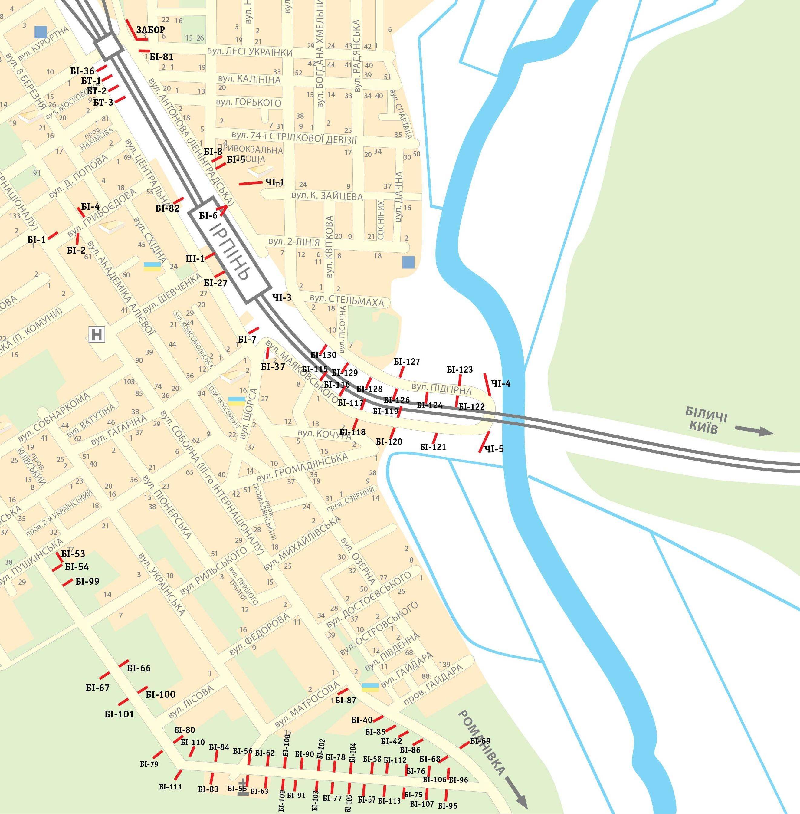 Билборд/Щит, Ирпень, вул. Центральна, біля буд.7